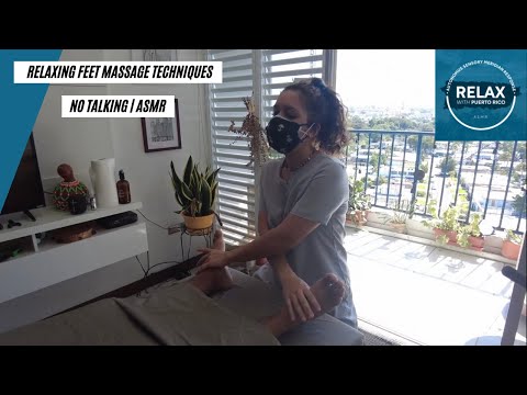 Foot Massage Techniques | Professional Spa Session | No Talking