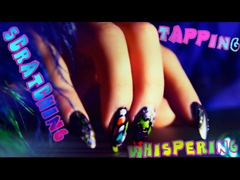 ASMR MULTILAYERED TAPPING ◒ SCRATCHING ◓ UNINTELLIGIBLE ◒ ТАППИНГ ◒ СКРЕЖЕТ ◓ ШЁПОТ АСМР на русском