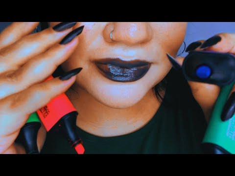 ASMR ✏️Desenhando no SEU ROSTO!・❥・Voz suave, toques na tela