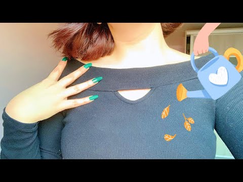 ASMR Quickie: FAST VS SLOW Shirt Scratching 🦃 ʜᴀᴘᴘʏ ᴛʜᴀɴᴋsɢɪᴠɪɴɢ