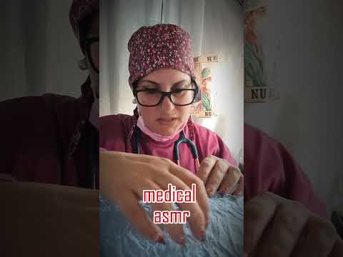 ASMR SLEEP AID  MEDICAL  sleep aid #roleplay #relax #asmrsleep #sleepsounds #glovesounds out now