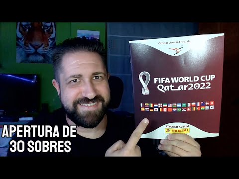 ASMR en ESPAÑOL | APERTURA DE 30 SOBRES DE CROMOS DEL MUNDIAL #2