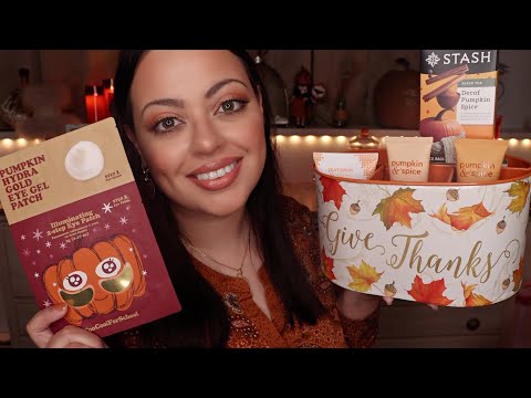 ASMR| Fall Pampering Session w/ Bestie - Pumpkin Everything! (Personal Attention & Layered Sounds)