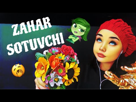 ASMR. Do’konda ZAHAR SOTUVCHIdan narsa sotib oling. Turli triggerlar