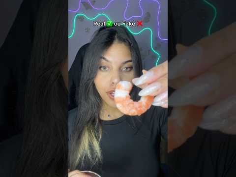 Real or fake? #asmr #realorfake #fakefood