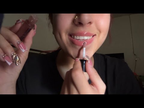 ASMR plucking your negative energy (mouth sounds etc)