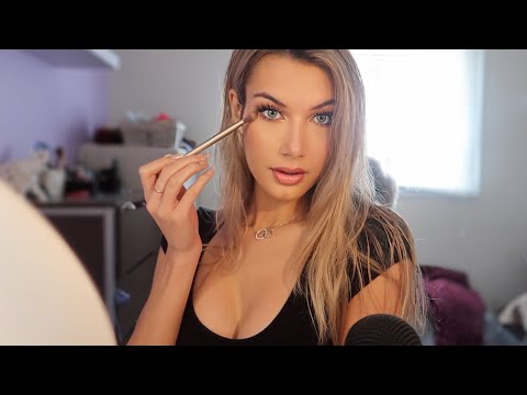 ASMR Soft Smokey Eye *Doing My Makeup