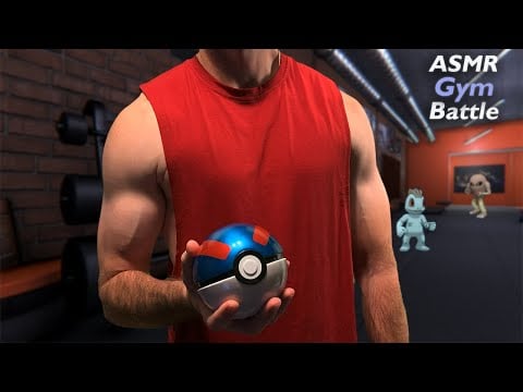 [ASMR] Pokemon Gym Leader is your Personal Trainer 🏋🏻‍♂️| Roleplay, ASMR Pokemon Adventure