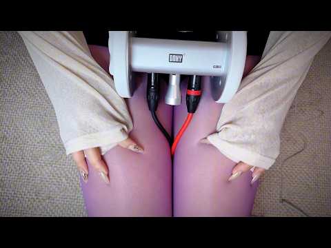 ASMR🎧No Talking🤫Ear Massage🦻Nylon Tights Scratching✨Hand Sounds🖐️Tingly Triggers🌙Deep Relaxation