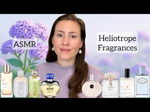 ASMR - Heliotrope Fragrances / Perfumes  - Glass Tapping & Soft Spoken