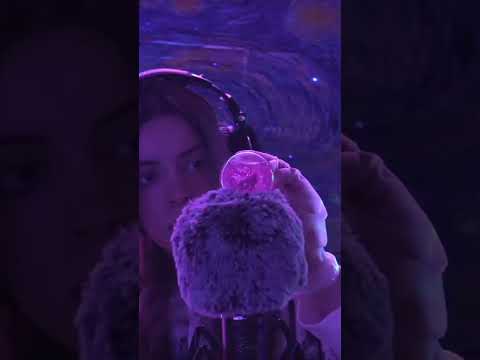 Fluffy Mic = Ocean Waves 🌊✨ Water Sounds, Latex Gloves & Soft Whispering ASMR
