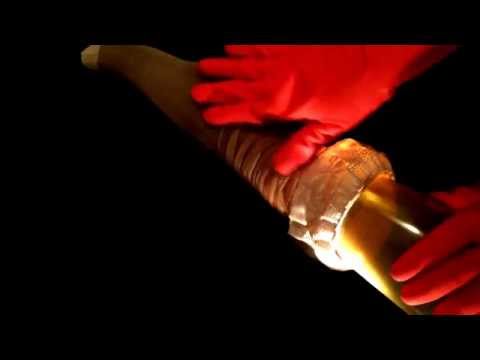 Red Rubber/Latix Gloves and Stocking  [[ ASMR ]]
