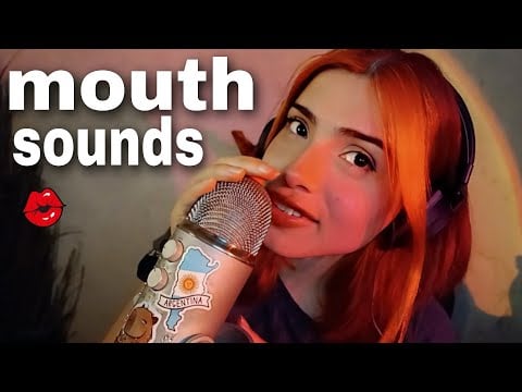 asmr MOUTH SOUNDS SUPER RELAJANTES para ALIVIAR el ESTRÉS 