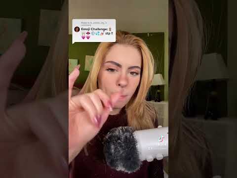 ASMR EMOJI CHALLENGE #SHORTS ASMR FRANÇAIS POUR S’ENDORMIR VITE 🥹✨