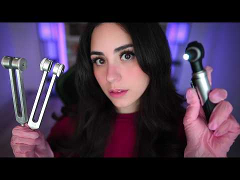 ASMR Fast Ear Exam | Otoscope, Ear Cleaning & Hearing Test