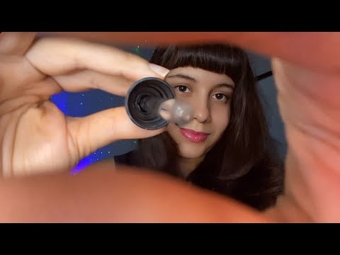 ASMR Eye Cleaning 👁️ Limpeza dos Olhos | Eye Exam, Whispers & Visual Triggers