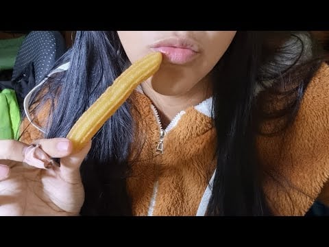 ASMR comiendo Churros