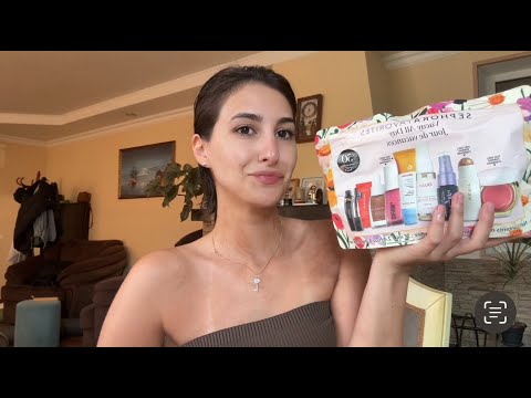 АСМР МАКИЯЖ ПРОДУКТАМИ SEPHORA FAVORITES часть 2