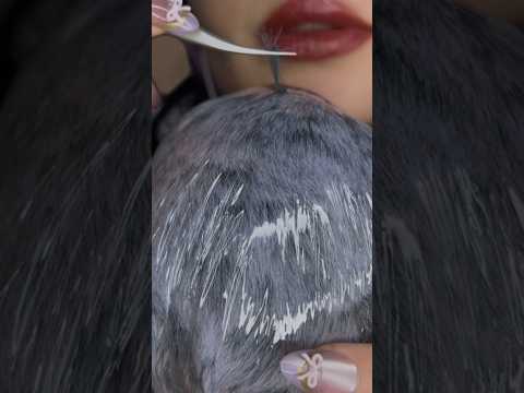 Fluffy mic scratching 💆🏻‍♀️ #asmr #nails #visualtingle #relax #tingles #satisfying