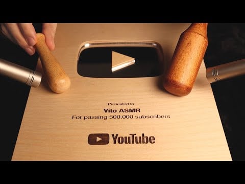 ASMR 99.9% Relaxing Wood Triggers (feat. Wood Play Button)🌳 나~무야호! 팅글이 마구마구 느껴지는 나무소리 모음집