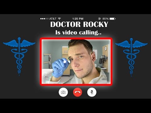 ASMR | Medical Roleplay | Facetime With Doctor Rocky | Health Check Survey