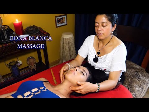 DOÑA BLANCA - ASMR, SUPER RELAXING MASSAGE FOR SLEEP, HEAD, FOOT, SHOULDER, BELLY, BACK