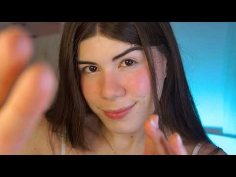 asmr carinhoso e delicado (massagem gostosa e relaxante, cafuné e sons de boca)