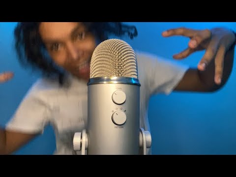 ASMR Mouth Sounds Fast & Aggressive Spit Painting to Sleep (tingles guaranteed ✨)