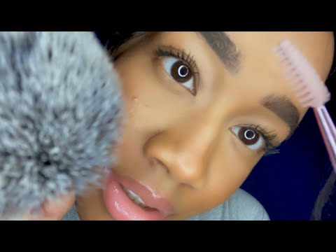 [ASMR] EXTREMELY Up Close Personal Attention Triggers(Face Touching)