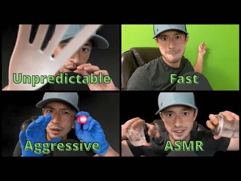 Unpredictable, Fast, and Aggressive ASMR Video | Totally Unpredictable | 17th ASMR Video