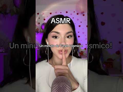 Túnel cósmico, este trigger te hará relajar en segundo!  #asmr #asmrcommunity #tingles #mouthsounds