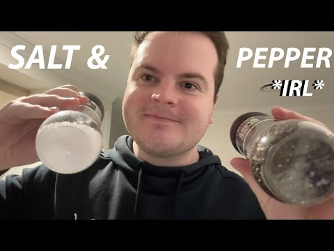Fast & Aggressive ASMR SALT & PEPPER TRIGGER