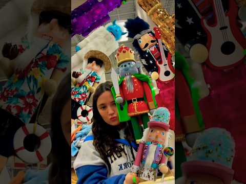 Nutcracker ASMR in public! Comment which one was your favorite! 😍🥜 #publicasmr #asmrinpublic #asmr