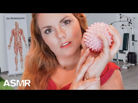 ASMR Arzt Rollenspiel: Physiotherapeutin untersucht & massiert dich! (Physiotherapie mit Öl Massage)