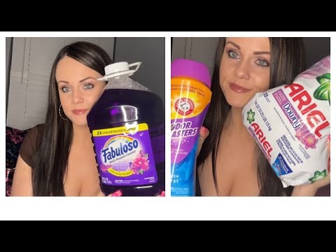 AMSR Grocery Haul (whispering & tapping)