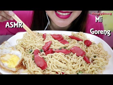 ASMR NOODLES MI GORENG EATING SOUNDS