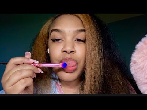 ASMR | Briecasso Spit Painting 💦 | brieasmr 