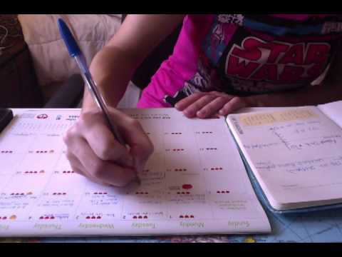Organize me! ASMR calendar, year in review, blah blah blah.