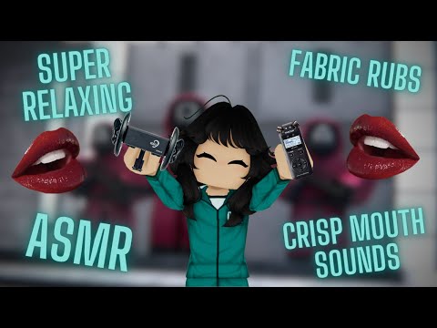 Roblox ASMR 💞mouth sounds and fabric rubs on mic💞