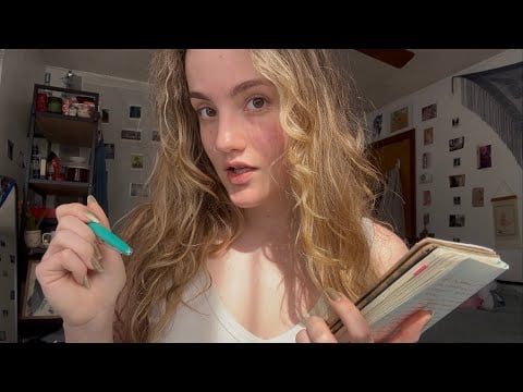 Stop Overthinking & Just Do It | ASMR Work with Me Personal Attention (writing & motivation)