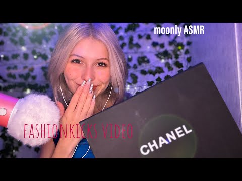 ASMR-fashionkicks review/unboxing👛(tapping,whispering,rambling…)