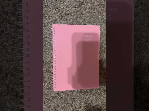 ASMR Tapping On A 2025 Planner | (No Talking) #ASMR #Shorts