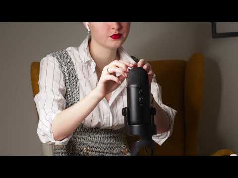 ASMR | Ear-To-Ear Microphone Brushing (no talking)