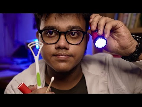 ASMR 1 minute Cranial Nerve Exam Compilation