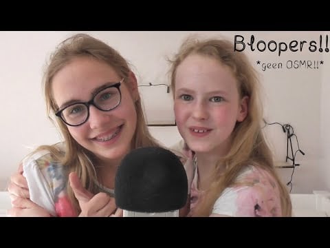 Bloopers!! 😂 (*geen ASMR*) - Russische stiefzussen doen asmr - Lianne’s ASMR ꕥ