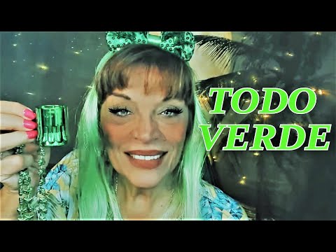 Feliz Día de San Patricio☘️ASMR😴TODO VERDE☘️Happy St Patrick's Day💚