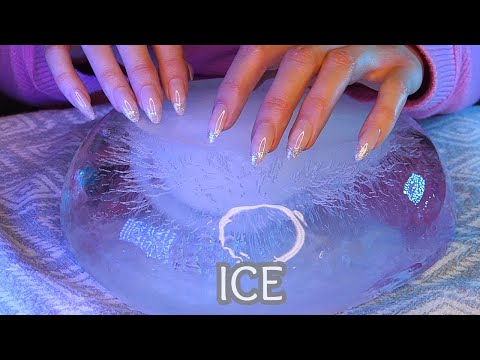 ASMR ICE Scratching & Tapping | Fast & Aggressive | No Talking