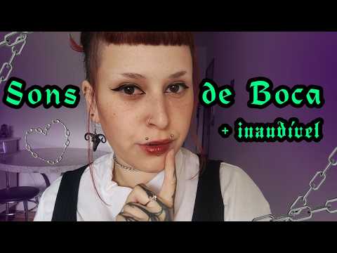 SONS DE BOCA 💦 NO BLUE YETI COM TOQUES NA TELA (no talking) | ASMR