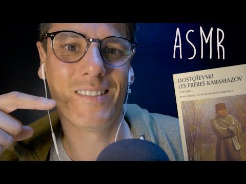 ASMR FR 📖 Papa Écureuil squatte ma chaîne et vous fait une lecture chuchotée de Dostoïevski
