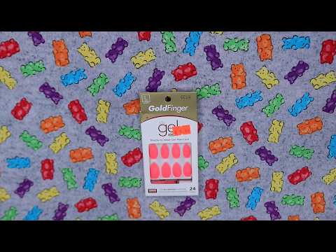 Summer Pink Gel Nails ASMr Sounds.